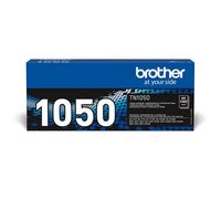 1 x Brother Original OEM Black Toner Cartridge TN1050 - 1000 Pages