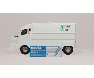 Genuine Brother TN-2000 Black Toner Cartridge