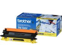 Brother TN-135Y Toner Cartridge, Yellow, Single Pack, High Yield, Includes 1 x Toner Cartridge, Brother Genuine Supplies
