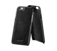 Genuine Bugatti Full Grain Leather Snap Case for iPhone 7 Plus / 8 Plus Black