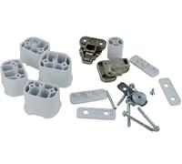 GENUINE HOOVER INTEGRATED WASHING MACHINE HANDLE DECOR CUPBOARD DOOR HINGE KIT