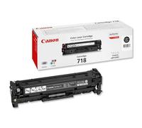 Genuine Canon 718 Twin Pack Black Toner Cartridges LBP7200C/7660C/8330C A- V