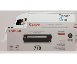Genuine Canon 718B Twinpack Toner Cartridge - Black