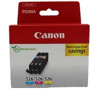 Canon CLI-526 Inkjet Cartridge Multi Value Pack CMY 4541B018
