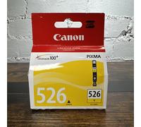 Genuine Canon CLI-526 Y Printer Ink Cartridge Yellow - 4543B001 (AA) New sealed