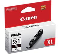 CANON CLI-551XLBK ink cartridge black high capacity 11ml 4.425 pages 1-pack XL