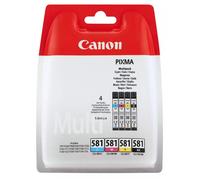 Genuine Canon CLI581 Multipack CMYK Ink forTR7550 TS8252 TR8550 TS6150 2103C004