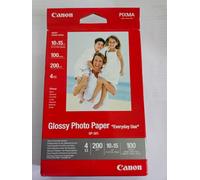 Genuine Canon GP-501 10 x 15cm 4''x6'' Glossy Photo Paper 200gsm 100 Sheets