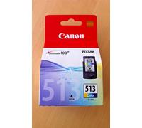Canon CL-513 - 2971B001 - 1 x Cyan,1 x Magenta,1 x Yellow - Ink Cartridge - For PIXMA iP2700,MP230,MP237,MP252,MP272,MP280,MP282,MP495,MP499,MX360,MX410,MX420