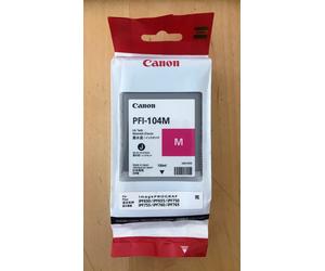 Genuine Canon Ink - PFI-104 MAGENTA / IPF650 655 750 755 760 765 (INC VAT)