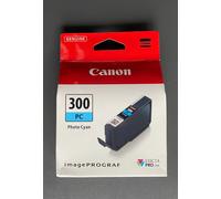Canon PFI-300PC Original Canon PFI 300PC Photo Cyan Ink Cartridge, 4197C001