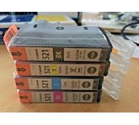 Canon CACLI521CMY Original Canon CLI-521 Cyan, Magenta, Yellow Ink Cartridges (521 CMY) - CLI-521 C/M/Y - 2934B010