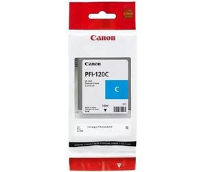 Genuine Canon PFI-120C 2028 130ml Cyan Ink TM200 TM205 TM300 TM305 GP200 300