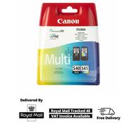 Genuine Canon PG-540 Black, CL-541 Colour Ink Cartridges For Pixma MG3250 MG3650