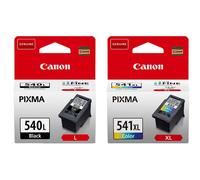 Genuine Canon PG-540L CL-541XL Black & Colour Ink Cartridges Multipack