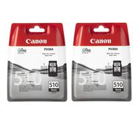 Genuine Canon PG510 & CL511, Black & Color Ink Cartridges, PG-510 & CL-511, LOT
