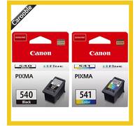Genuine Canon PG540 & CL541 Ink Cartridges - For Canon PIXMA MG3600