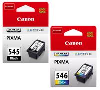 Genuine Canon PG545 CL546 Ink Cartridge for Pixma TS205 TS305 TS3100 TS3150, LOT