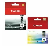Genuine Canon PGI-35BK / CLI-36CL Ink cartridge for PIXMA ip100 TR150 iP110 Lot