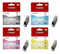 Genuine Canon PGI-520 CLI-521 Ink Cartridge For Pixma iP3600 iP4600 iP4700 LOT