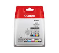 Genuine Canon PGI-570 / CLI-571 CMYK Ink Cartridges For Pixma TS5050 Lot