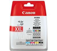 Canon CLI-581XXL BK/C/M/Y High Yield Ink Cartridge Multi Pack