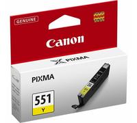 Canon canon_6511b001 Original Canon 551 Yellow Ink Cartridge - CLI 551Y, 7ml