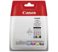Canon CLI-571CMYK Original Canon 571 Multi Pack CMYK Ink Cartridges - CLI 571 CMYK, 28ml