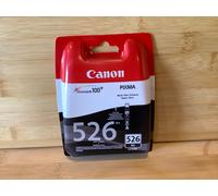 CANON CLI-526BK ink cartridge black standard capacity 9ml 555 photos 1-pack blister with alarm