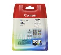 Canon PG-40 / CL-41 ink cartridge 2 pc(s) Original Photo cyan, Photo magenta, Black, Photo yellow