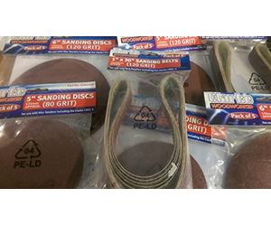 Genuine Clarke Sanding Disc for CS4-6D/C Coarse 60 grit (Pk5) 6502102