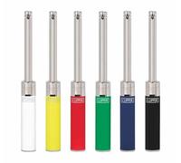 Genuine Clipper Long Tube Reach Adjustable flame Refillable Lighters for Candles Cookers Kitchen BBQ Camping Fire (Assorted Color) (1)