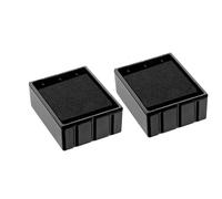 Genuine Colop E/Q12 Replacement Ink Pad - Twin Pack Black
