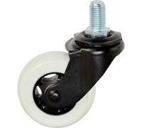 Genuine Complete Rear Caster Assembly with 76mm x 30mm Wheel, Bearings & Hardware for Razor Crazy Cart (V1+), DLX & XL - Part #W25143461058 (1 Piece)