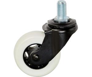 Genuine Complete Rear Caster Assembly with 76mm x 30mm Wheel, Bearings & Hardware for Razor Crazy Cart (V1+), DLX & XL - Part #W25143461058 (1 Piece)