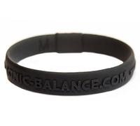 GENUINE CORE Series Ionic Balance Band (Black, Large - 20.5cm / 8.1in)