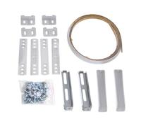 Genuine Cupboard Panel Mounting Bracket Hinge Set Compatible with Beko Integrated Fridge Freezer Door Fixing Kit - 4307640200