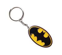 Genuine DC Comics Classic 'Batman' Logo Metal Keyring Fob