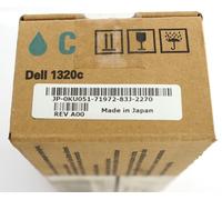 Genuine Dell KU051 High-Capacity Cyan Toner Cartridge 593-10259 1320c 1320cn OEM