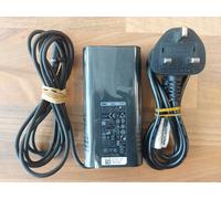 Genuine Dell Large Round Pin 90W Charger + Power cable