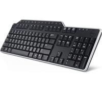Genuine Dell UK Keyboard KB-522 Wired Business Multimedia USB Black
