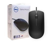 Genuine Dell USB Optical Scroll Wheel Black Mouse - MS116