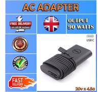 GENUINE DELL XPS 12 9250 90W USB-C TYPE LAPTOP CHARGER