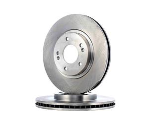 Genuine Delphi 294mm Front Vented Plain Brake Disc Set for Hyundai Santa BG3860