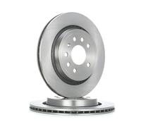 Genuine Delphi BG3886C Rear Axle Coated Brake Disc Set 292mm Fits Vauxhall Saab