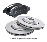 Genuine Delphi For VW SKODA AUDI SEAT Front Discs and Pads BG3835C LP1837