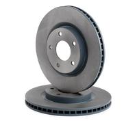 Genuine Delphi Front Plain Brake Disc Set for Nissan Pulsar Hatchback C13 BG4283