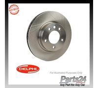 Genuine Delphi Front Vented Coated Brake Disc - BG9783C - New