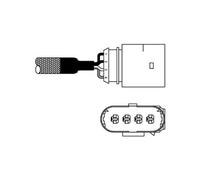 Genuine Delphi O2 Oxygen Lambda Sensor - ES10981-12B1