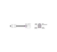 Genuine Delphi O2 Oxygen Lambda Sensor - ES20128-12B1